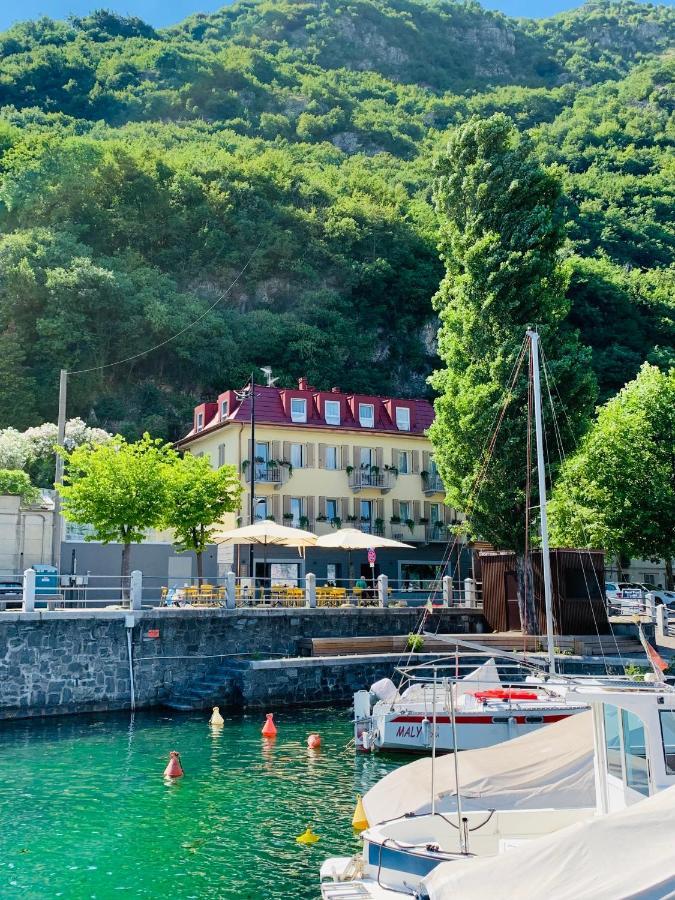 Luxury Suites Rocopom - Lake Front Malgrate Exterior foto